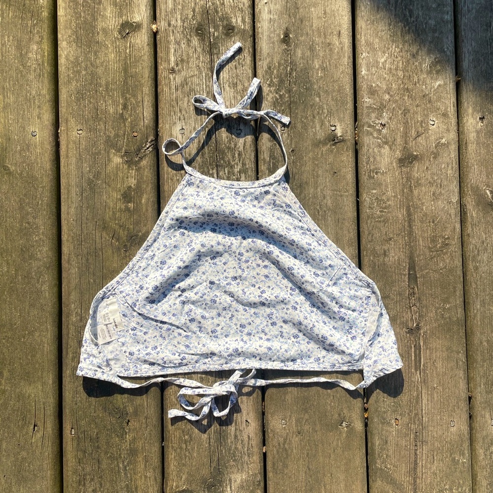 Cottage core halter top